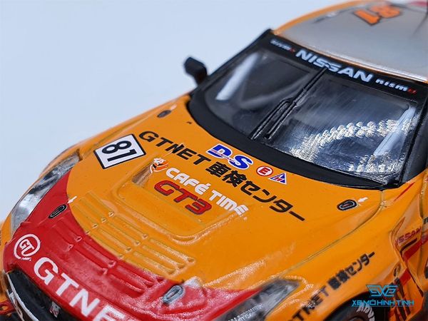 Xe Mô Hình Nissan GT-R Nismo Gt3 Super Taikyu Series 2014 1:64 Tarmac Works ( Cam )