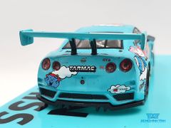 Xe Mô Hình Nissan GT-R Nismo GT3 Legion of Racers 2020 Champion Mr.Men Little Miss 1:64 Tarmac Works( Xanh Min Hoạt Hình )