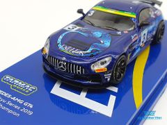 Xe Mô Hình Mescedes-AMG Gt4 Super Taikyu Series 2019 Endless Sports 1:64 Tarmac Works ( Xanh Dương )