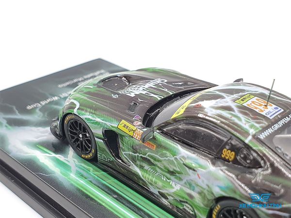 Xe Mô Hình Mercedes-AMG GT3 Macau GT Cup / Fia GT Cup 2019 Winner - Raffaele Marciello 1:64 Tarmac Works ( Xanh Lá )