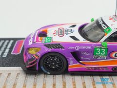 Xe Mô Hình Mercedes-AMG GT3 WeatherTech SportsCar Championship 2019 Keating Bleekemolen 1:64 Tarmac Works ( Tím )