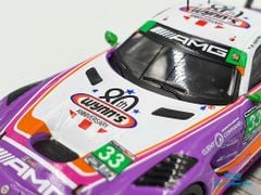 Xe Mô Hình Mercedes-AMG GT3 WeatherTech SportsCar Championship 2019 Keating Bleekemolen 1:64 Tarmac Works ( Tím )