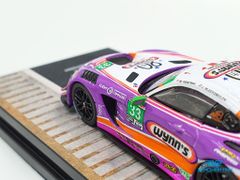 Xe Mô Hình Mercedes-AMG GT3 WeatherTech SportsCar Championship 2019 Keating Bleekemolen 1:64 Tarmac Works ( Tím )