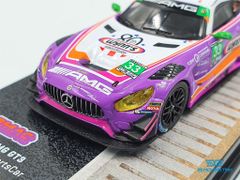 Xe Mô Hình Mercedes-AMG GT3 WeatherTech SportsCar Championship 2019 Keating Bleekemolen 1:64 Tarmac Works ( Tím )