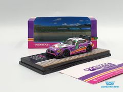 Xe Mô Hình Mercedes-AMG GT3 WeatherTech SportsCar Championship 2019 Keating Bleekemolen 1:64 Tarmac Works ( Tím )