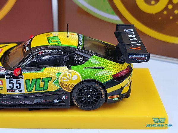 Xe Mô Hình Mercedes-AMG GT3 Darryl O'Young 1:64 Tarmac Works( Vàng )