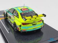 Xe Mô Hình Audi RS 3 TCR Macau Touring Car Cup 2019 1950cc Class Winner Filipe de Souza 1:64 Tarmac Works ( Xanh Dạ Quang )