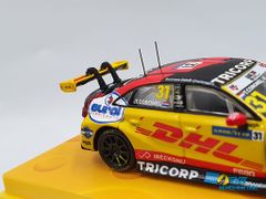 Xe Mô Hình Audi RS3 LMS WTCR Race of slovakia 2020 Winner Tom Coronel 1:64 Tarmac Works( Vàng )