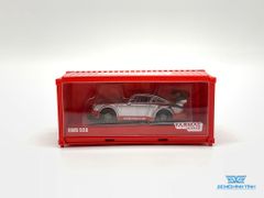 Xe mô hình Porsche RWB 930 China Special Edition 1:64 Tarmac Works ( Bạc Viền Đỏ )