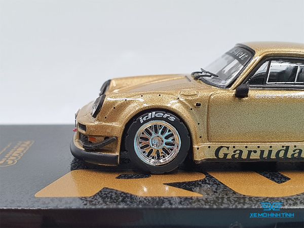 Xe Mô Hình Porsche RWB 930 1:64 Tarmac Works (Vàng Đồng)