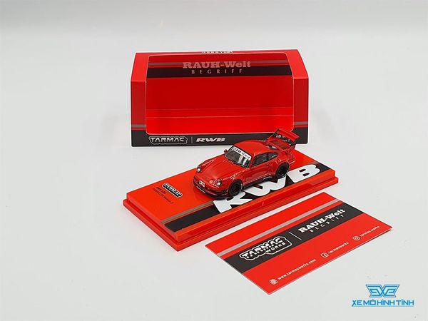 Xe Mô Hình Porsche RWB 930 Painkiller Version 2 1:64 Tarmac Works ( Đỏ )