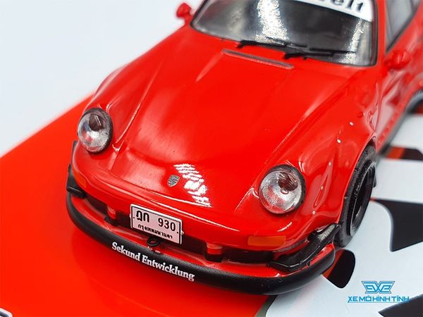 Xe Mô Hình Porsche RWB 930 Painkiller Version 2 1:64 Tarmac Works ( Đỏ )