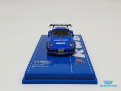 Xe Mô Hình Porsche RWB 930 Rauh-Welt Wally's Jeans 1:64 Tarmac Works ( Xanh dương )