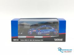 Xe Mô Hình Subaru WRX STI NBR 24H Challenge 2014 1:64 Tarmac Works ( Xanh Dương )