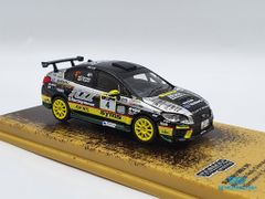 Xe Mô Hình Subaru WRX STI All Japan Rally Championship 2019 1:64 Tarmac Works ( Bạc )