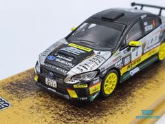 Xe Mô Hình Subaru WRX STI All Japan Rally Championship 2019 1:64 Tarmac Works ( Bạc )