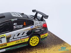 Xe Mô Hình Subaru WRX STI All Japan Rally Championship 2019 1:64 Tarmac Works ( Bạc )
