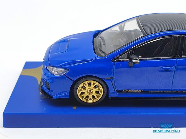 Xe Mô Hình Subaru WRX STI 1:64 Tarmac Works ( Xanh Dương )