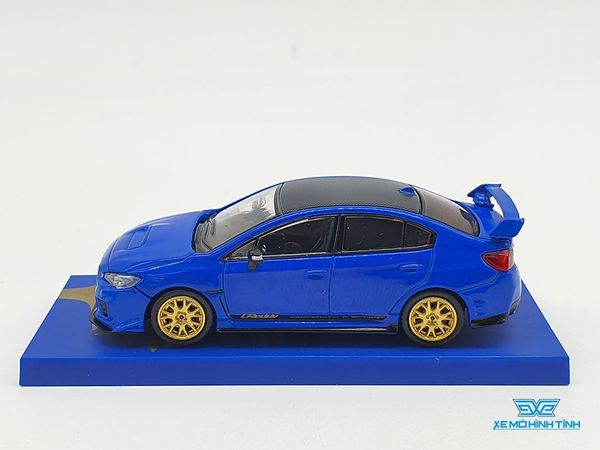 Xe Mô Hình Subaru WRX STI 1:64 Tarmac Works ( Xanh Dương )