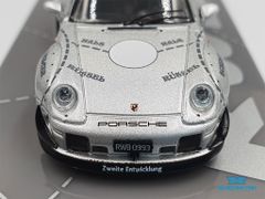 Xe Mô Hình Porsche RWB 993 Special Edition 1:64 Tarmac Works ( Bạc )