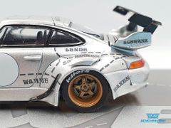 Xe Mô Hình Porsche RWB 993 Special Edition 1:64 Tarmac Works ( Bạc )