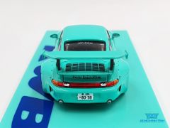 Xe Mô Hình Porsche 993 RWB Lomianki 1:64 Tarmac Works ( Xanh Lá )