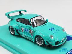 Xe Mô Hình Porsche 993 RWB Lomianki 1:64 Tarmac Works ( Xanh Lá )
