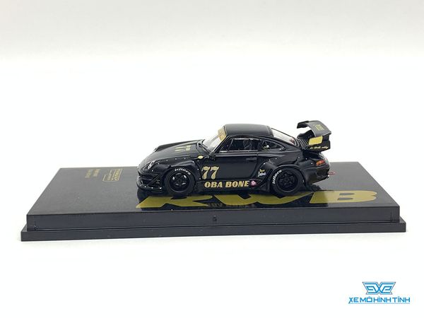 Xe Mô Hình Porsche RWB 993 1:64 Tarmac Works ( Đen )