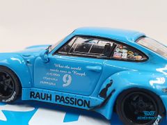 Xe Mô Hình Porsche RWB 993 1:64 Tarmac Works (Xanh BaBy)