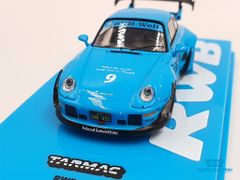 Xe Mô Hình Porsche RWB 993 1:64 Tarmac Works (Xanh BaBy)