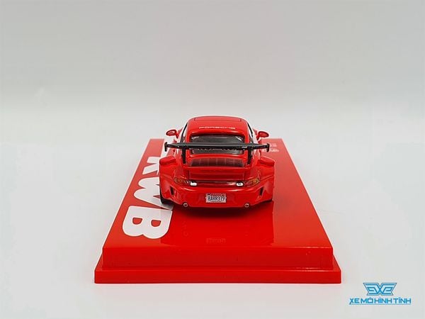 Xe Mô Hình Porsche RWB 993 1:64 Tarmac Works ( Đỏ )