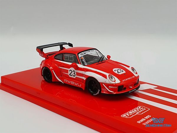 Xe Mô Hình Porsche RWB 993 1:64 Tarmac Works ( Đỏ )