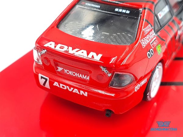 Xe Mô Hình Toyota Altezza Macau Guia Race 2003 1:64 Tarmac Works ( Đỏ Đen )