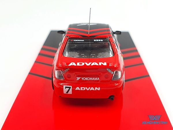 Xe Mô Hình Toyota Altezza Macau Guia Race 2003 1:64 Tarmac Works ( Đỏ Đen )