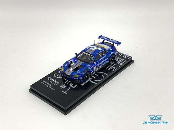 Xe Mô Hình BMW M6 GT3 Nurburgring 24H 2016 1:64 Tarmac Works ( Xanh #101 )