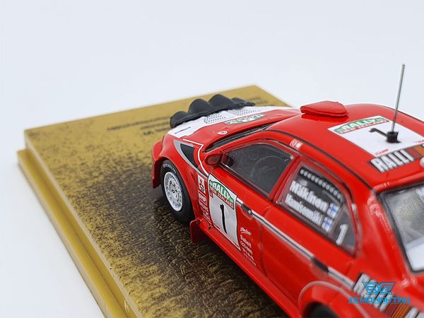 Xe Mô Hình Mitsubishi Lancer Evolution VI New Zealand Rally 1999 Winner 1:64 Tarmac Works ( Đỏ )