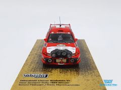 Xe Mô Hình Mitsubishi Lancer Evolution VI New Zealand Rally 1999 Winner 1:64 Tarmac Works ( Đỏ )