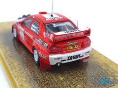 Xe Mô Hình Mitsubishi Lancer Evolution VI New Zealand Rally 1999 Winner 1:64 Tarmac Works ( Đỏ )