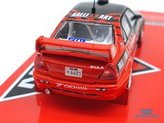 Xe Mô Hình Mitsubishi Lance Evolution VI Winner Rally of Canberra 1999 Y.Kataoka / S.Hayashi 1:64 Tarmac Works (Đỏ Advan)