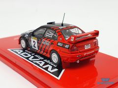 Xe Mô Hình Mitsubishi Lance Evolution VI Winner Rally of Canberra 1999 Y.Kataoka / S.Hayashi 1:64 Tarmac Works (Đỏ Advan)