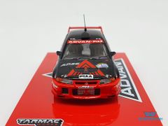 Xe Mô Hình Mitsubishi Lance Evolution VI Winner Rally of Canberra 1999 Y.Kataoka / S.Hayashi 1:64 Tarmac Works (Đỏ Advan)