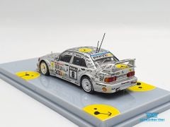 Xe Mô Hình Mercedes-Benz 190E 2.5-16 Evolution II DTM 1992 Keke Rosberg 1:64 Tarmac Works ( Bạc )