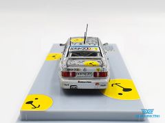 Xe Mô Hình Mercedes-Benz 190E 2.5-16 Evolution II DTM 1992 Keke Rosberg 1:64 Tarmac Works ( Bạc )