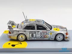 Xe Mô Hình Mercedes-Benz 190E 2.5-16 Evolution II DTM 1992 Keke Rosberg 1:64 Tarmac Works ( Bạc )