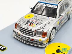 Xe Mô Hình Mercedes-Benz 190E 2.5-16 Evolution II DTM 1992 Keke Rosberg 1:64 Tarmac Works ( Bạc )