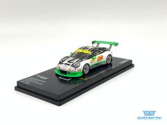 Xe Mô Hình Porsche 911 GT3 R Macau GT Cup FIA GT World Cup 2016 1:64 Tarmac Works ( Xanh / Xám )