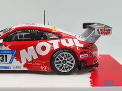 Xe Mô Hình Porsche 911 GT3 R Nurburgring 24H 2017 1:64 Tarmac Works( Trắng Đỏ )