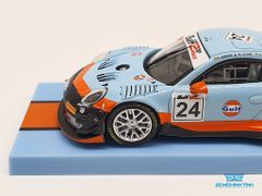 Xe Mô Hình Porsche 911 GT3 R Gulf 12H 2018 1:64 Tarmac Works ( Gulf )