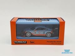 Xe Mô Hình Porsche 911 GT3 R Gulf 12H 2018 1:64 Tarmac Works ( Gulf )