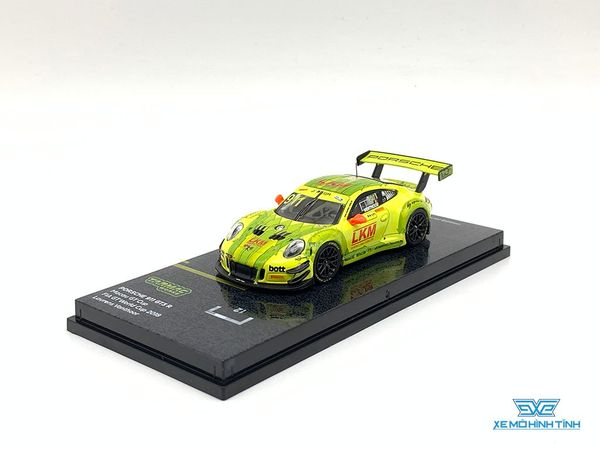 Xe Mô Hình Porsche 911 GT3 R Macau GT Cup FIA GT World Cup 2018 Laurens Vanthoor ( Vàng )
